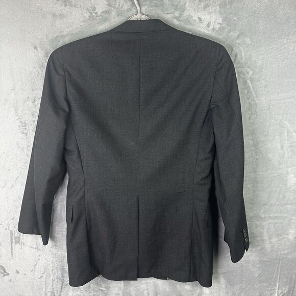 Vintage Polo University‎ Club Ralph Lauren Dark Gray Blazer Size 42 Measured - Picture 8 of 13